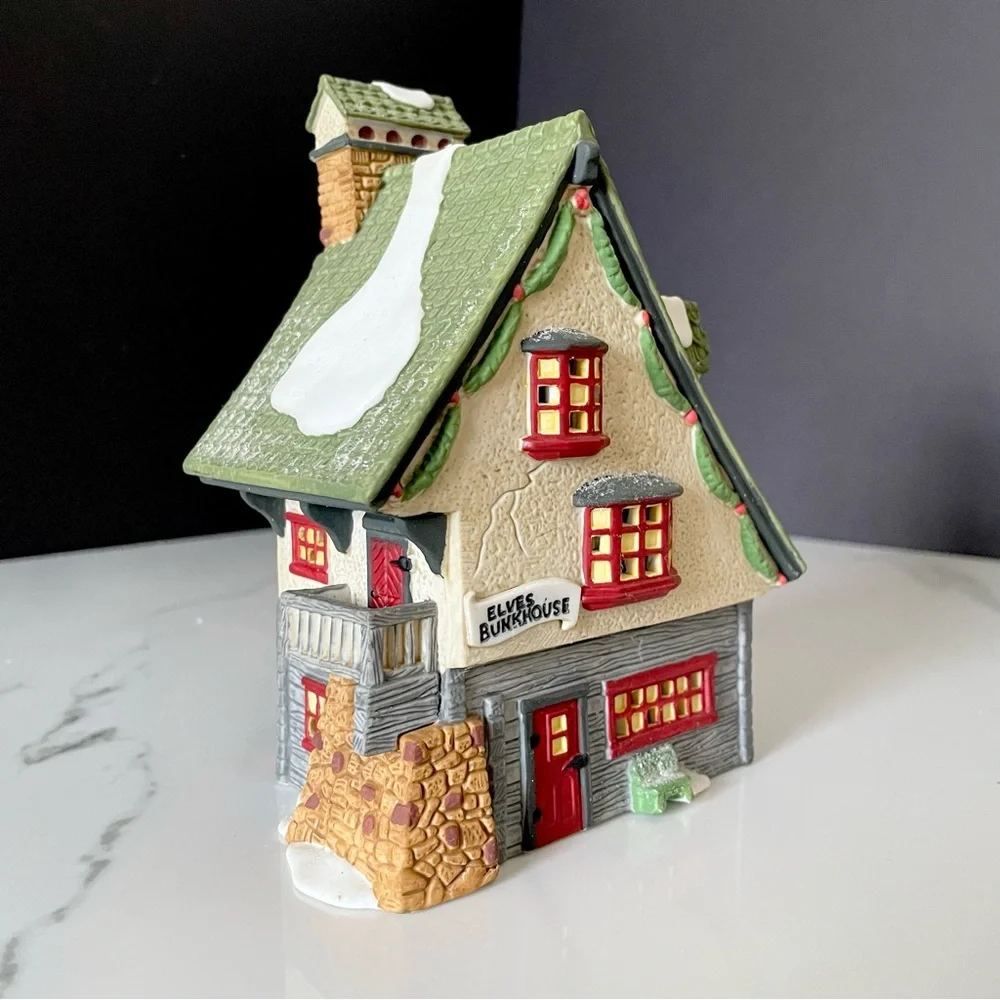 Department 56 elf bunkhouse